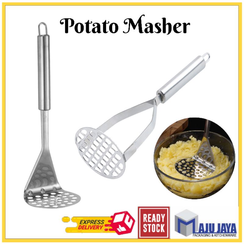 Stainless Steel Potato Masher / Burger Press / Potato Press / Penekan Burger / Penumbuk Kentang Ubi [Maju Jaya]