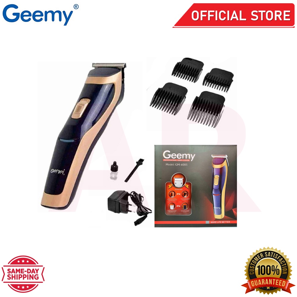 Geemy GM 6005 Hair Clipper Rechargeable Hair Trimmer Men Beard Trimmer ...