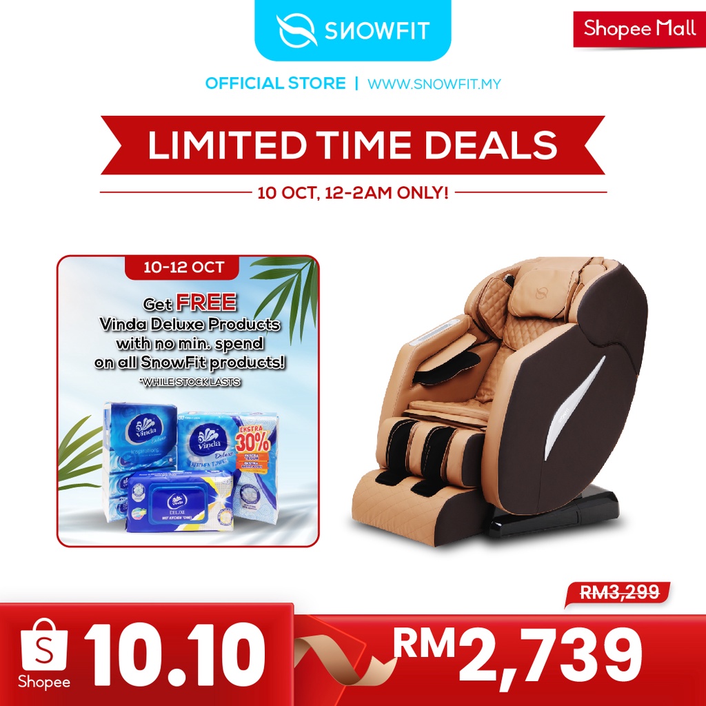 [FREE SHIPPING] SNOWFIT Oasis Full Body Multifunctional Smart Massage