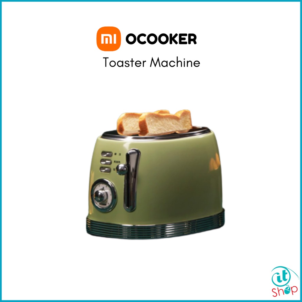 Xiaomi OCOOKER Toaster (38mm widened baking trough ,Three baking methods are optional ,High Baking Efficiency)