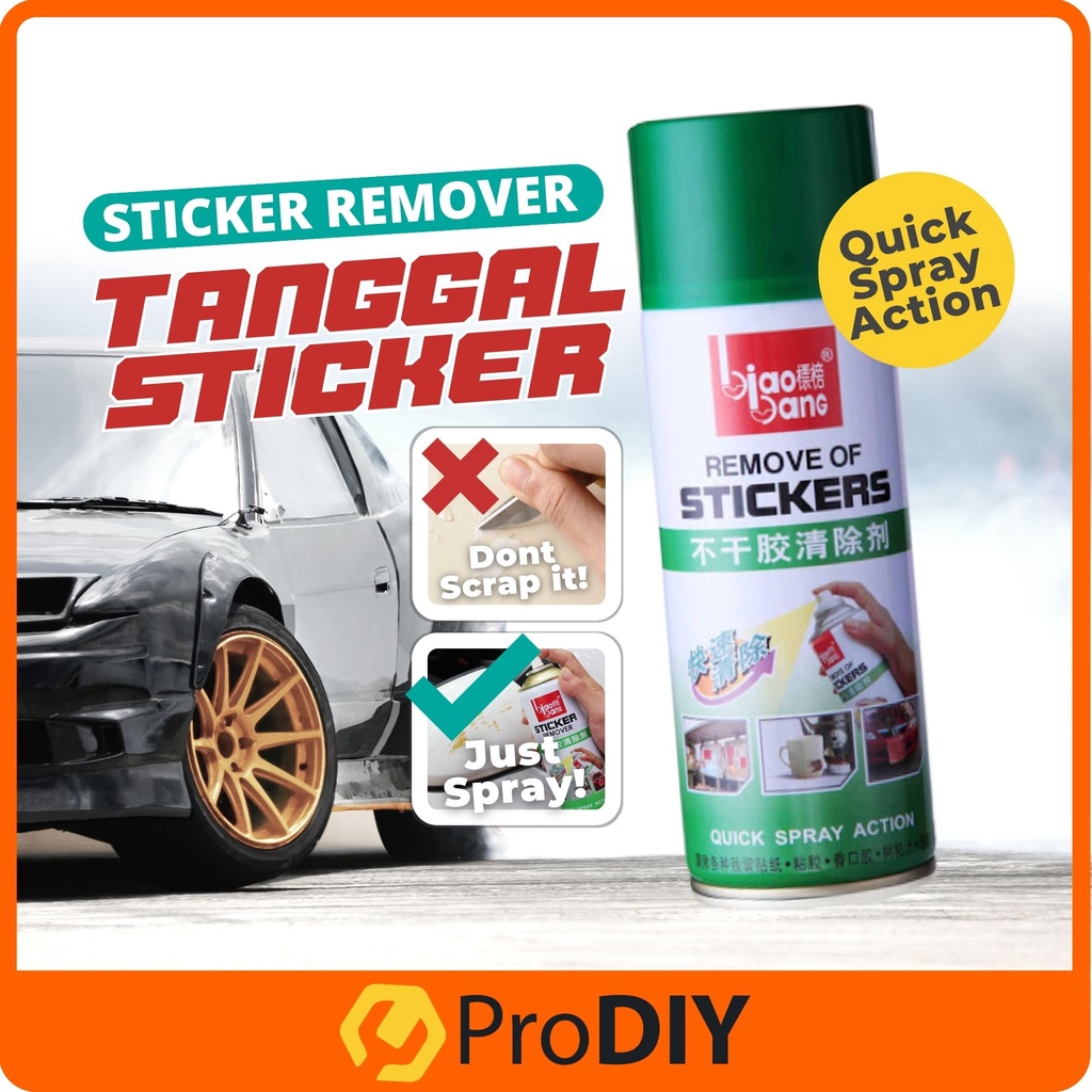 PRODIY 450ml Remove Sticker Remover Spray Stiker Remover Sticker