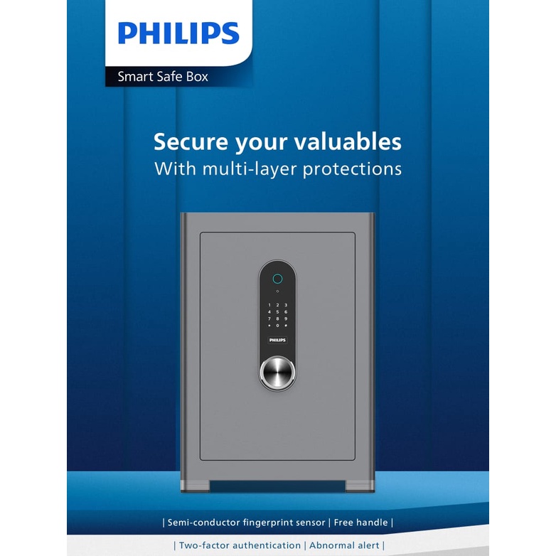 Philips Smart Safe Box 6000 Series SBX601 Shopee Malaysia