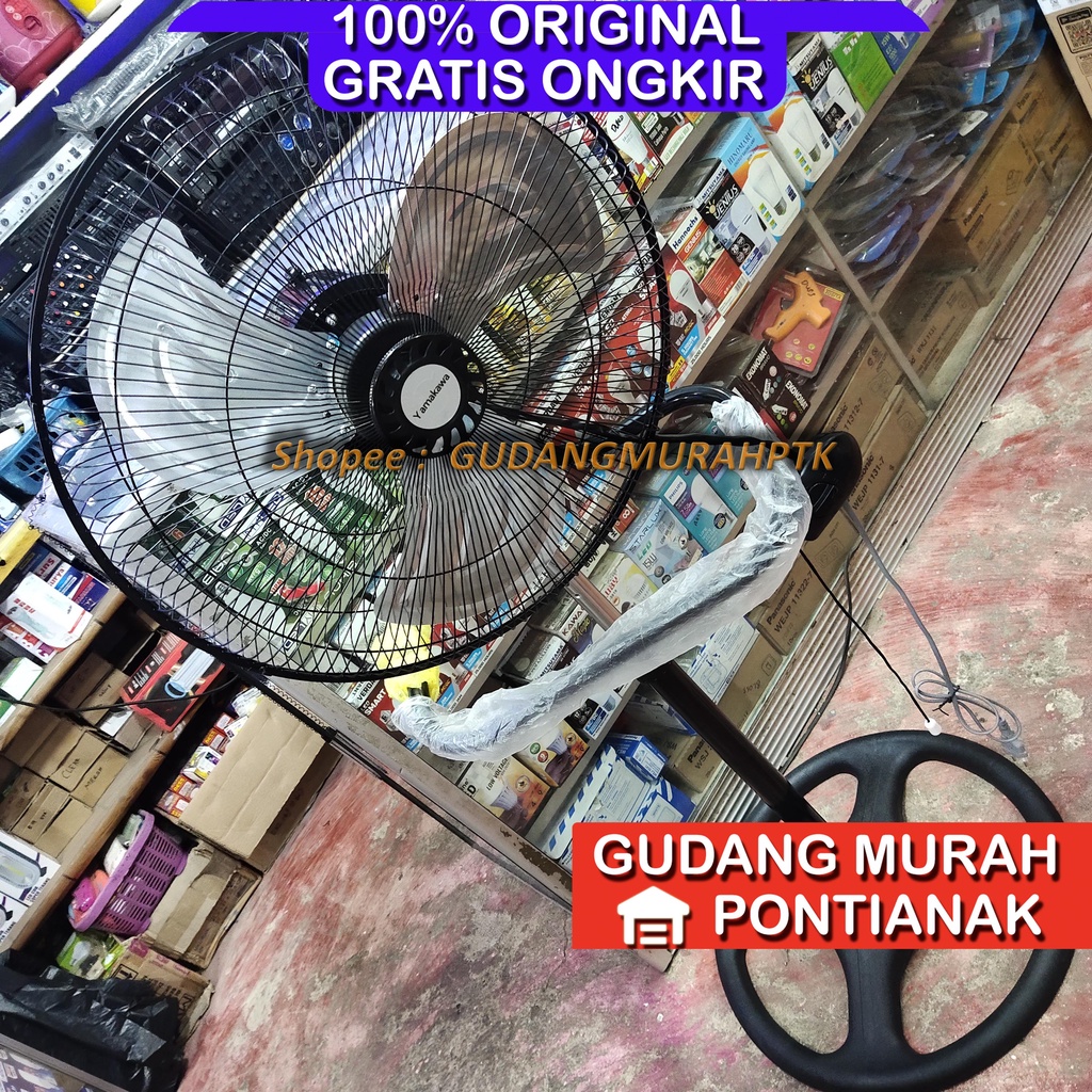 Stand fan 3in1 Iron PROFAN Visalux Aoyama YASAKA RINREI AOYAMA INFICO 18 inch Standing fan 3 in 1 wall sitting table standing fan DURABLE and STRONG WIND Kipas Angin Berdiri