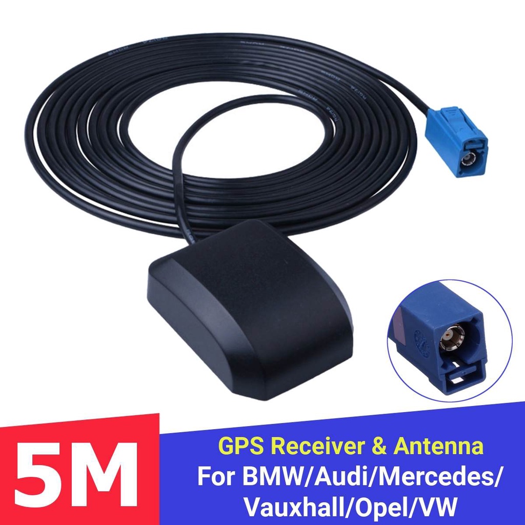 3M/5M GPS Antenne KFZ Auto Fakra MFD2 RNS2 RNS 510 MFD3 RNSE For VW