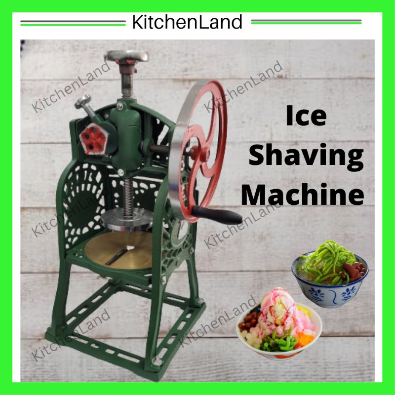Ice Shaving Machine Manual Mesin Kisar Ais Tangan Mesin Chendol Mesin Ais Kacang Ice Shaver