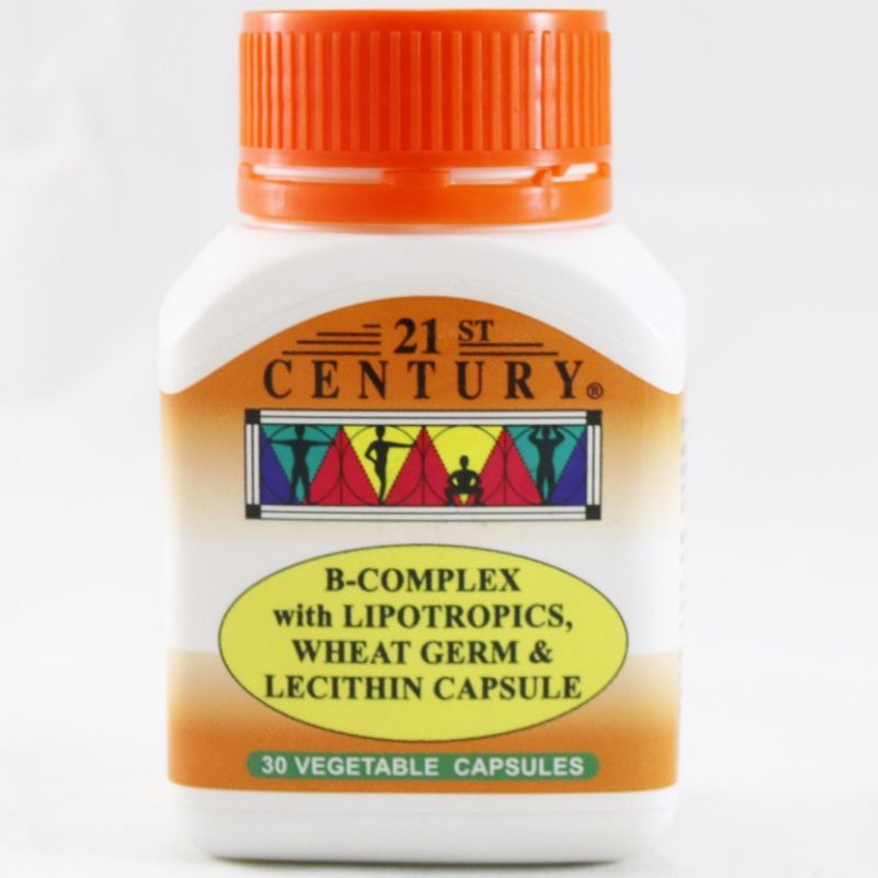 21St Century With Lipotropics,Wheat Germ & Lecithin Capsule
