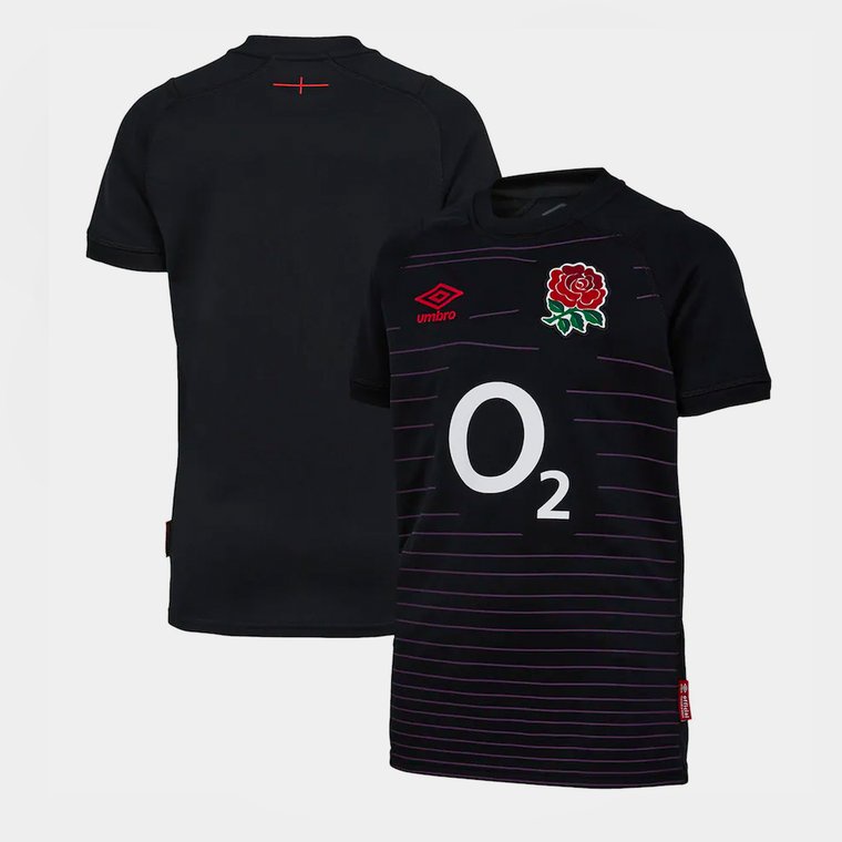 Ragbi Jersey 2022 England Rugby Shirt Umbro England 22/23 Away Replica ...