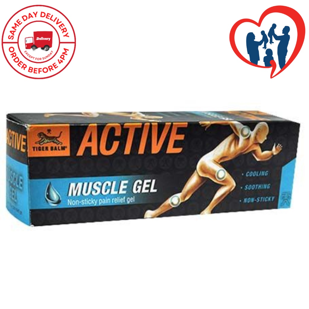 TIGER BALM ACTIVE MUSCLE GEL 60G EXP 4/2025 | Shopee Malaysia