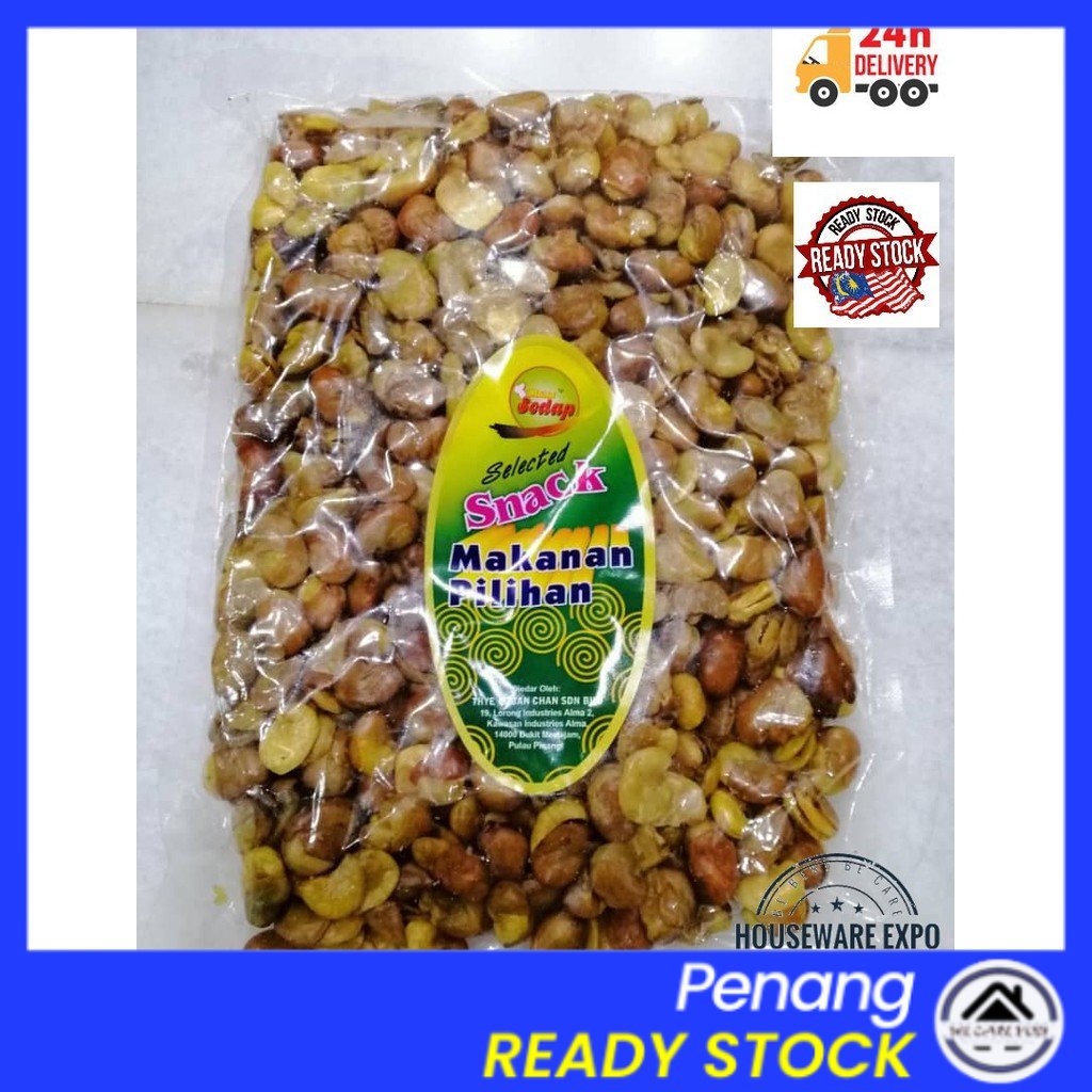 Wecareyou20 Kacang Sepat Isi Kacang Sepat Kulit Salted Skin Broadbeans ...