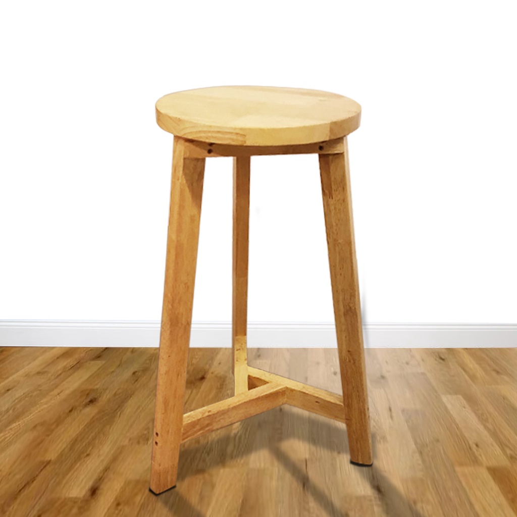 FINSSO : Array Bar Stool High Foot Round Stool