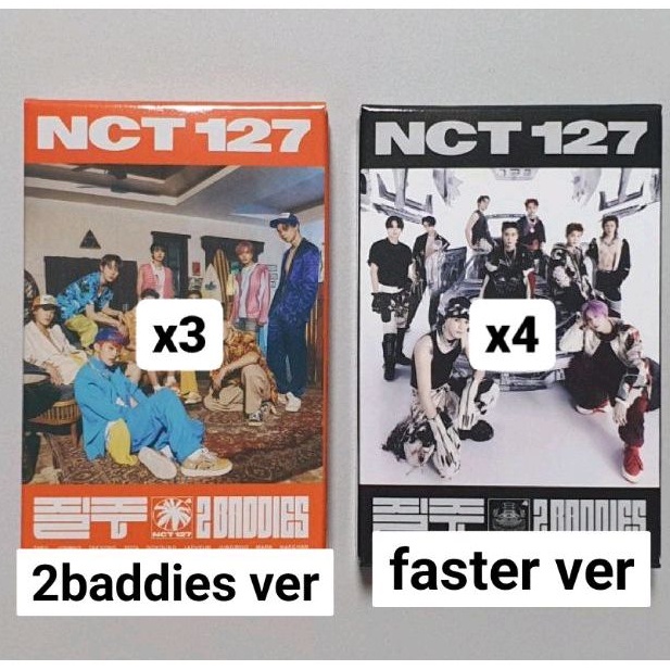 Nct Nct127 2 Baddies Nct127s Album Faster Ver 2baddies Ver Digipack