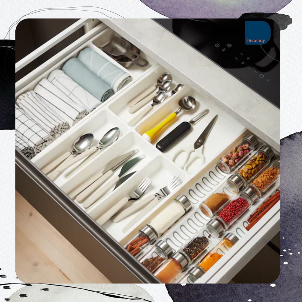 IKEA CUTLERY TRAY STODJA UTENSIL TRAY DRAWER ORGANIZER STORAGE