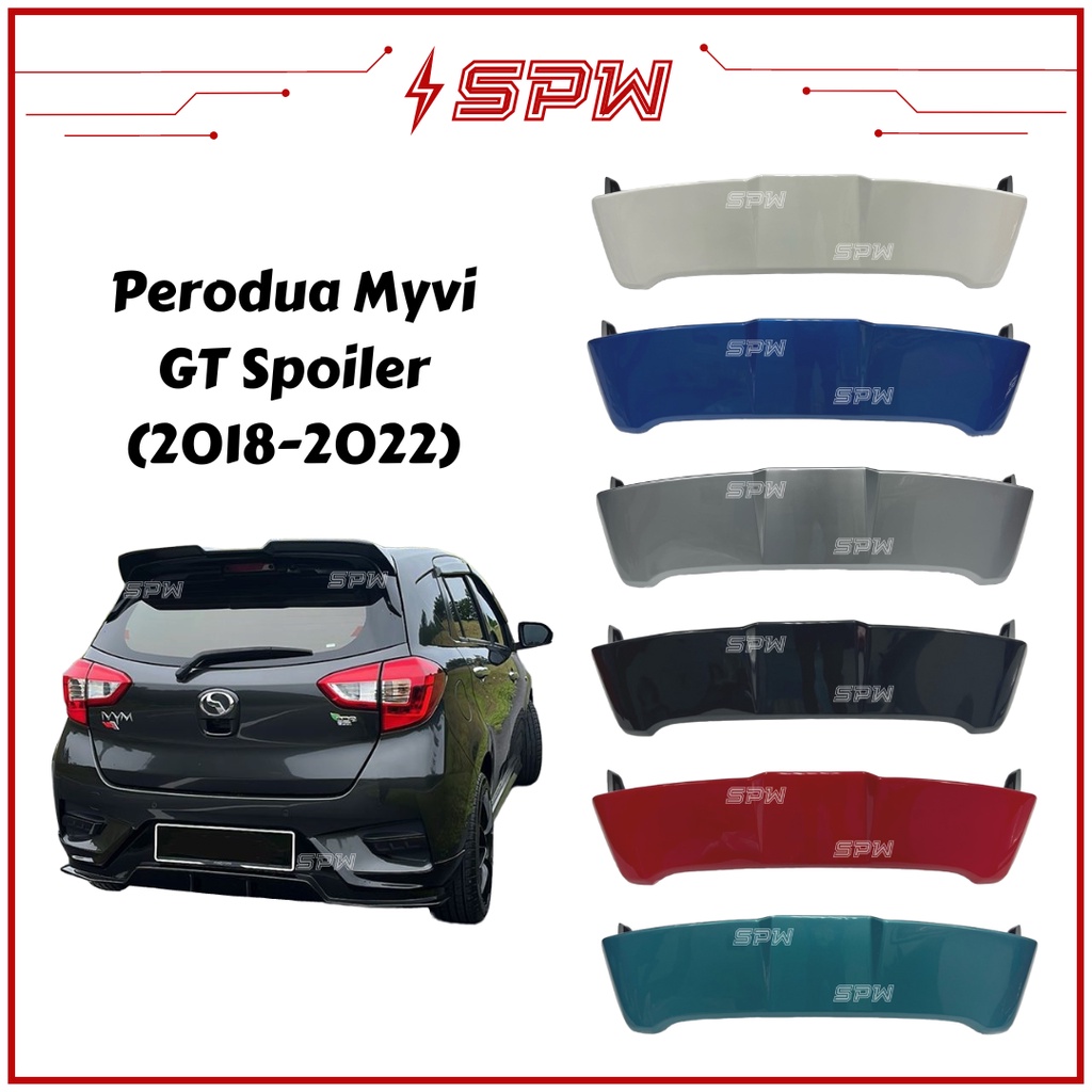 Perodua Myvi GT Spoiler G3 (20182022) Rear Spoiler Wing Lip 2018 2019