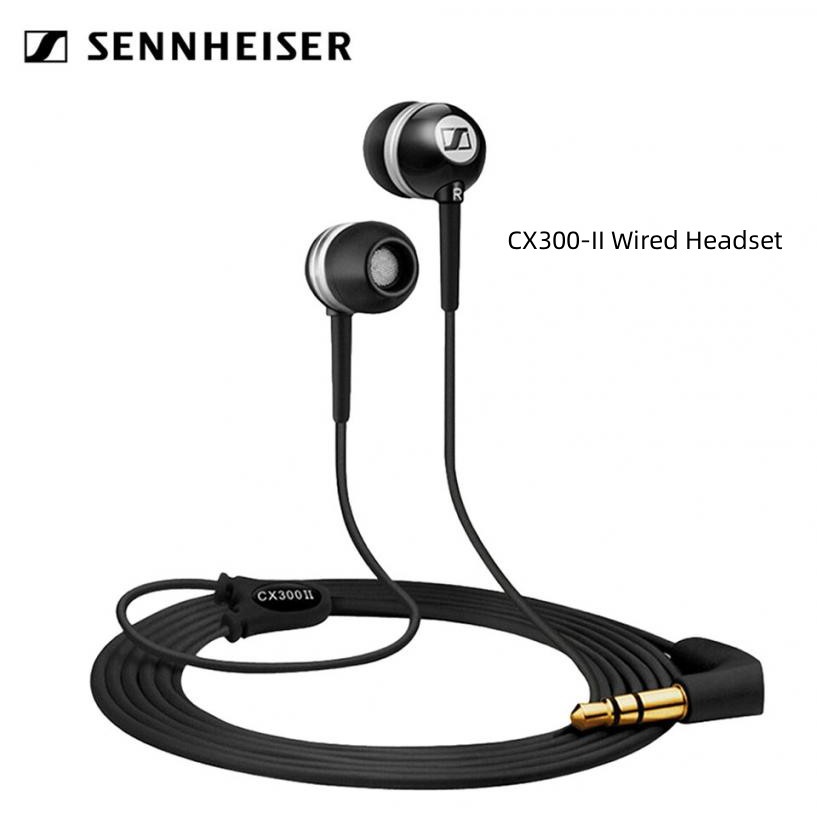 Sennheiser CX300-II Wired Headset Precision In Ear Bass Stereo Music Headphone