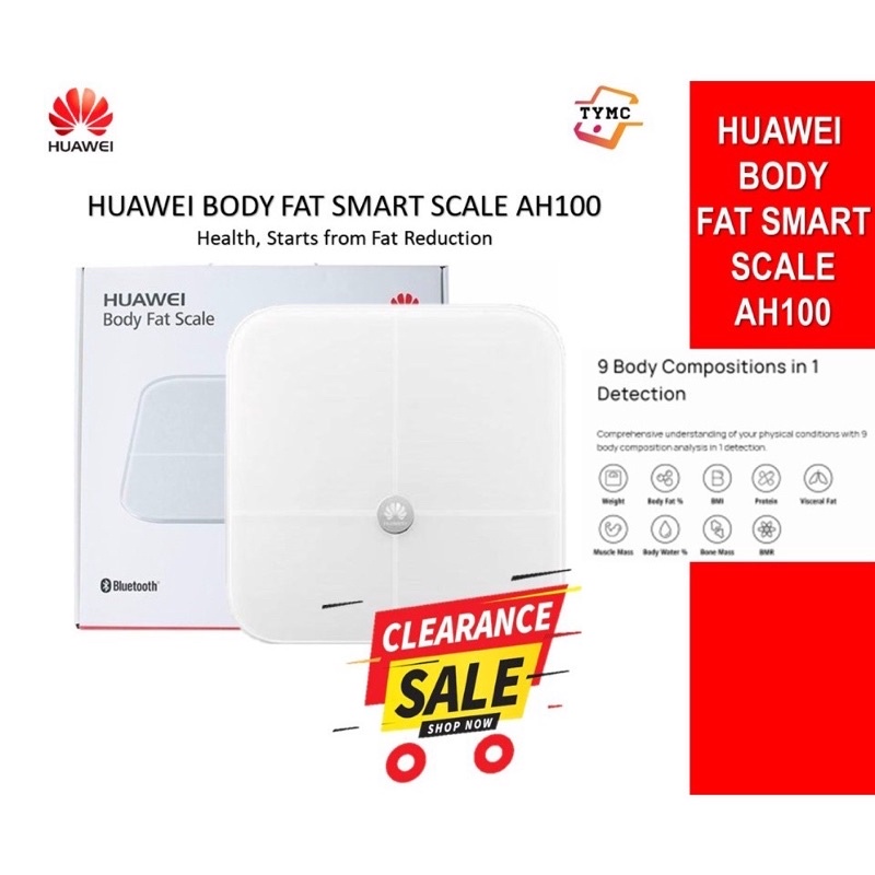Huawei Body Fat Scale AH100 | Shopee Malaysia