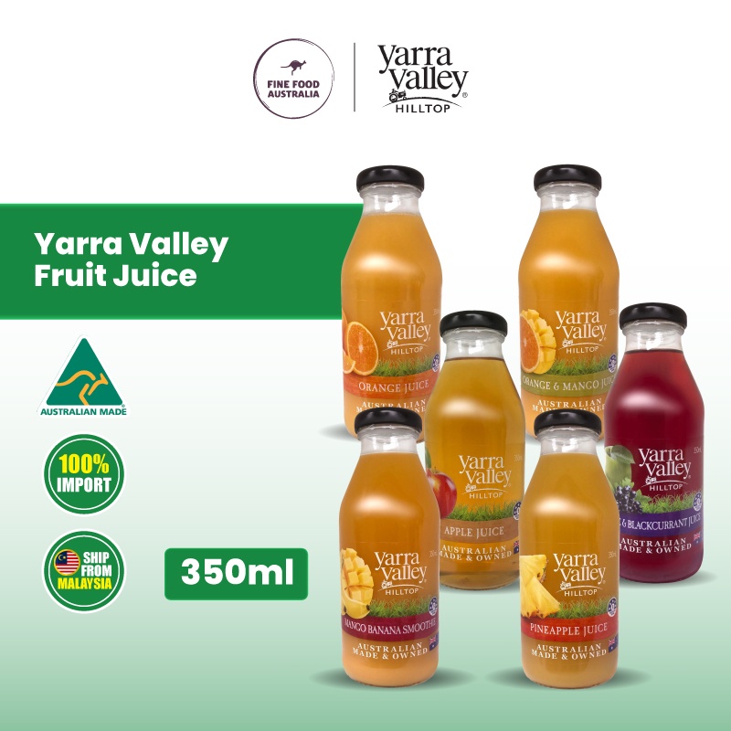 [IMPORTED] Yarra Valley Fruit Juice 350ml Shopee Malaysia