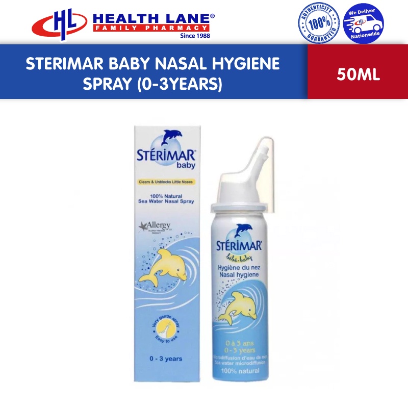 Sterimar Baby Nasal Hygiene Spray for 0-3 Years (50ml) | Shopee Malaysia