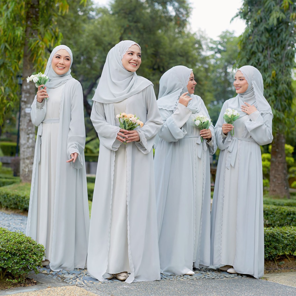 FREE SHAWL !!Abaya tanisha free shawl sizes-4xl,baju bridesmaid,jubah ...