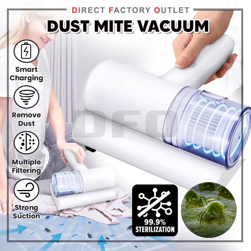 DFO Dust Mite Vacuum Cleaner Dust Mite Vacuum Cordless Vakum Vacum