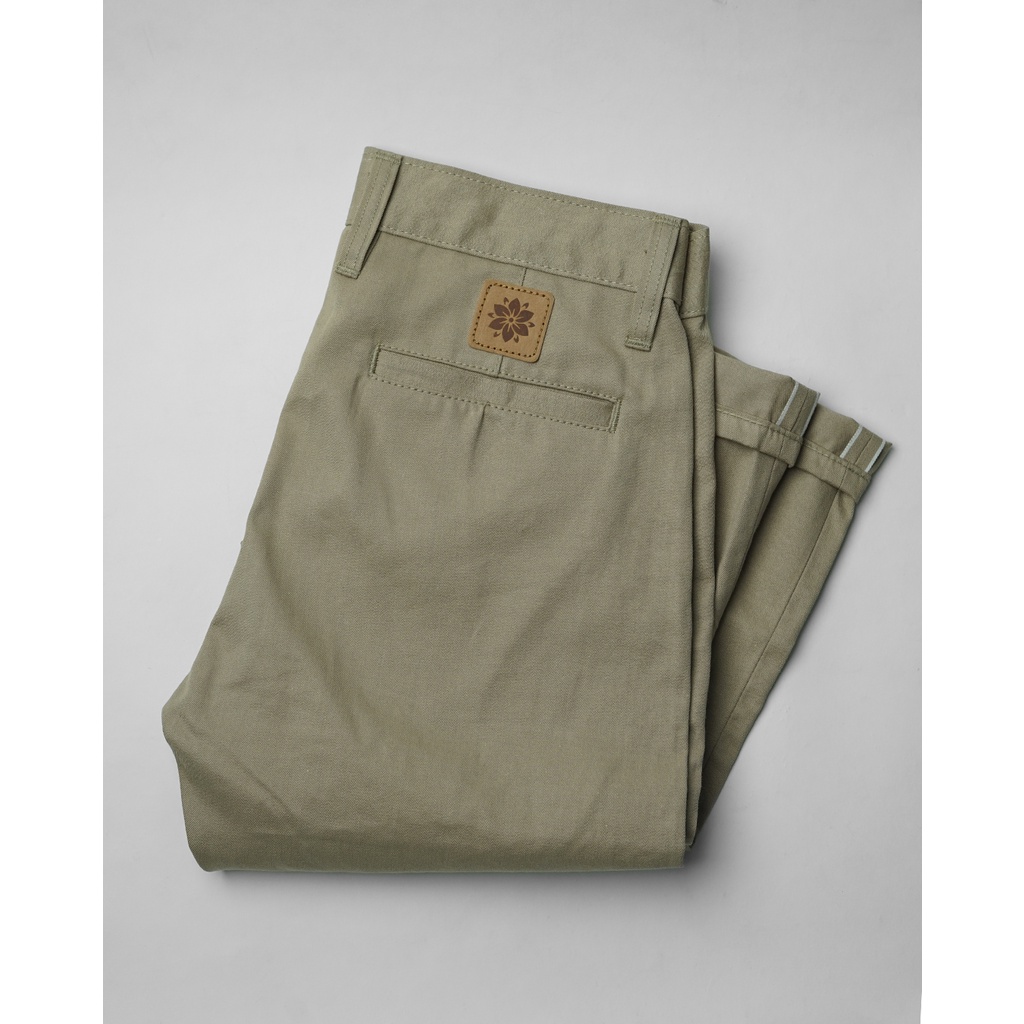 The Denim Station - ABYASA Khaki Selvedge Pants RS | Shopee Malaysia