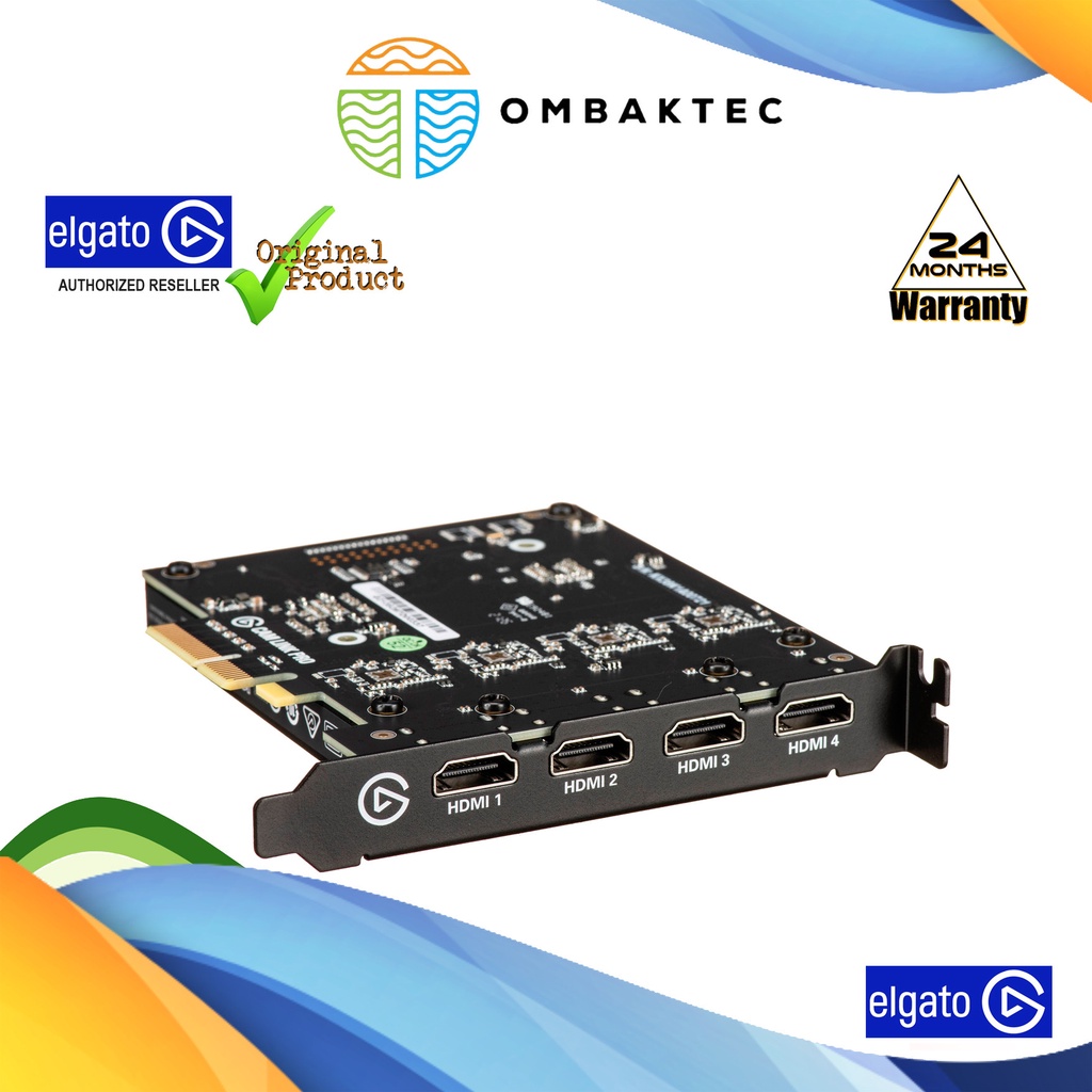 Elgato Cam Link Pro, Internal Camera Capture Card with 4 HDMI inputs