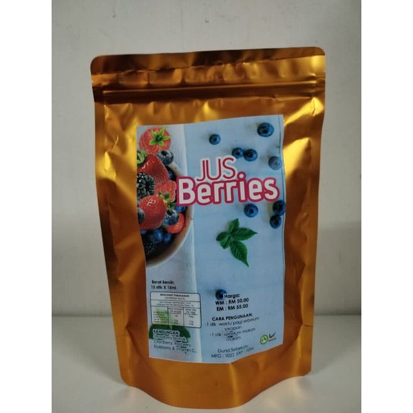 JUS BERRIES (VITAMIN C) Shopee Malaysia