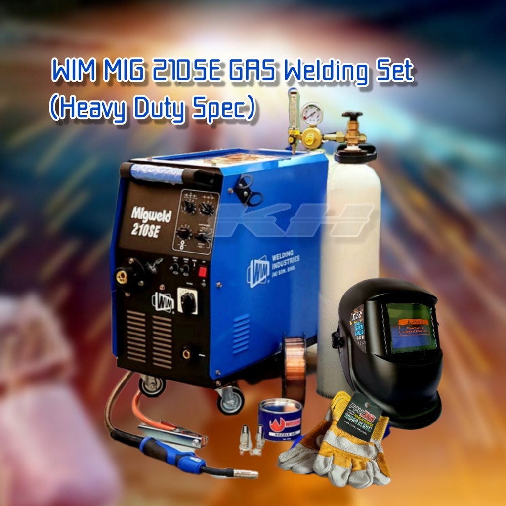 WIM MIG 210SE MIG Welding machine (Heavy Duty Spec) KH Shopee Malaysia