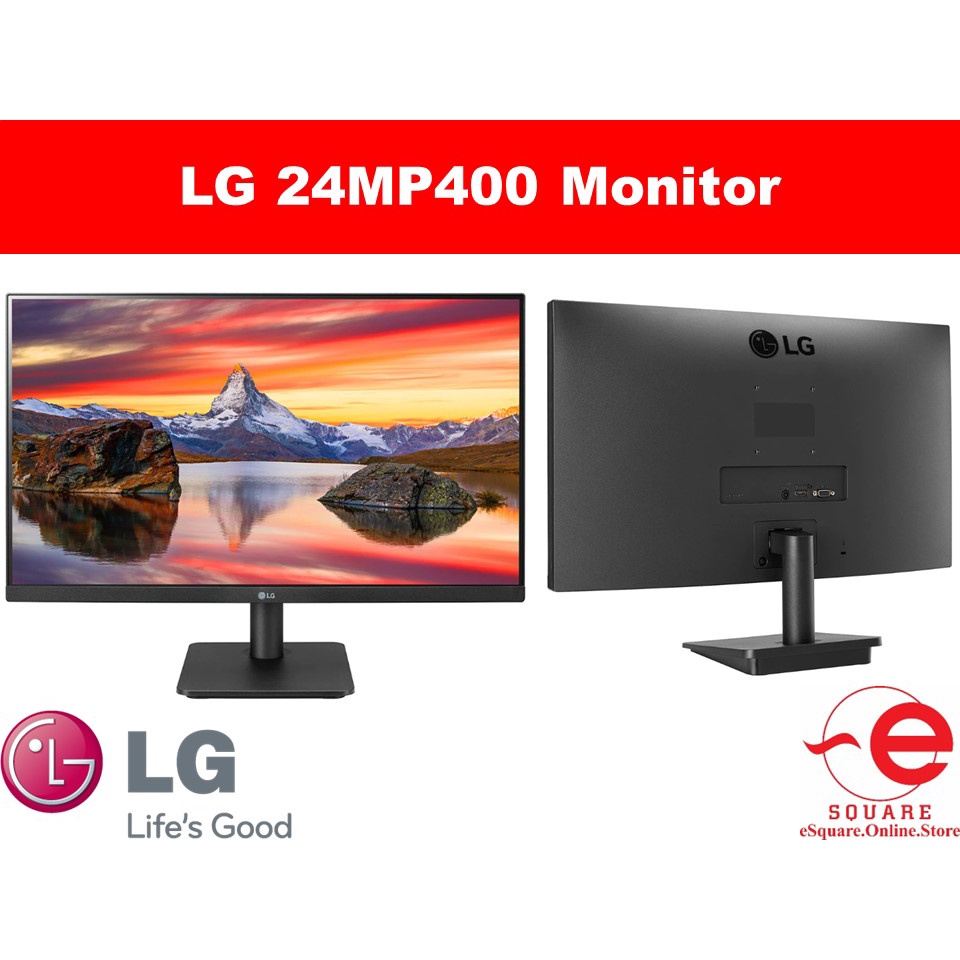 LG 24MP400 23.8” FHD Monitor Shopee Malaysia