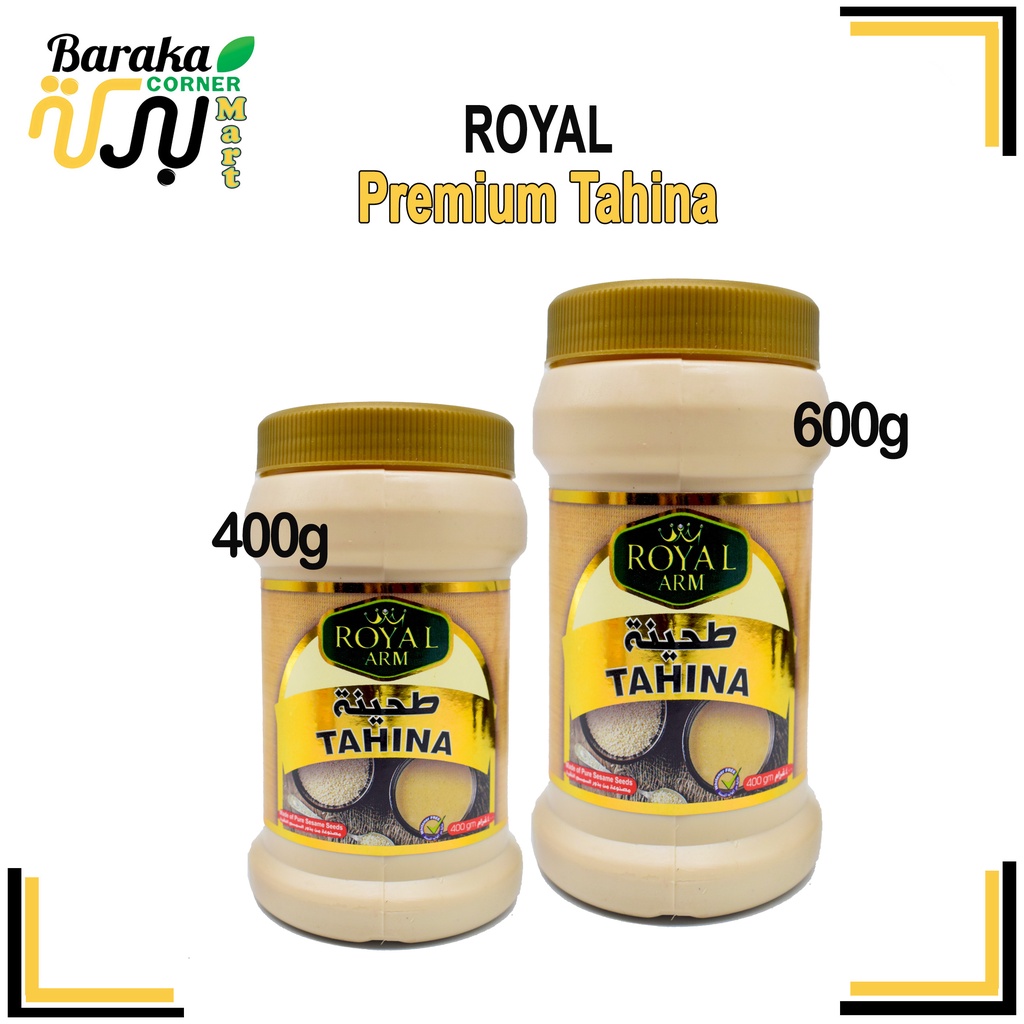 Royal Tahini Sesame Premium Tahina Salad / Food Dressing Halal 400g