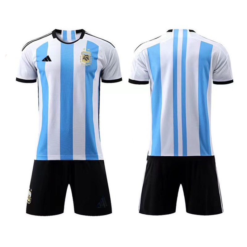 Argentina 22/23 Home Long Sleeve Men Authentic Jersey - Zorrojersey-  Professional Custom Soccer Jersey Online Store