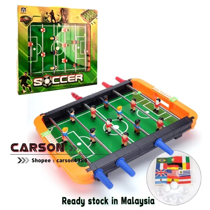 Six-bar Soccer Table Football Children Interaction Educational Table Toys Table Game Mainan Kanak Kanak boardgames