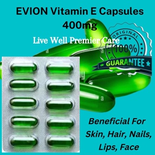Evion Vitamin E 400mg - - Prices and Promotions - Mar 2023 | Shopee Malaysia