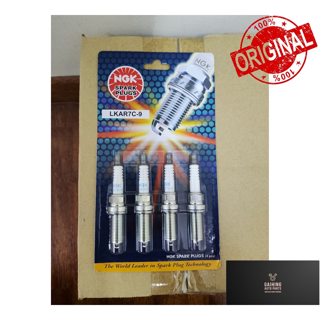 NGK Spark Plug Iriz, Persona, Saga VVT, Bezza 1.3, Myvi 2018 Original