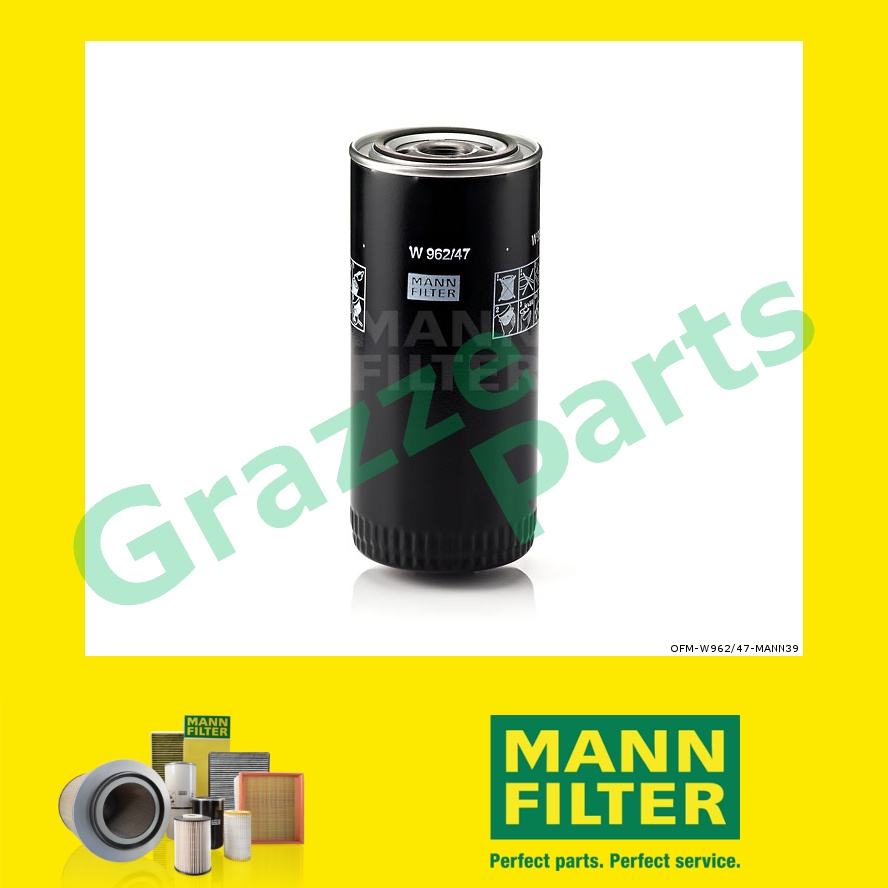 100% Original Mann Engine Oil Filter W962/47 W 962/47 Fast Concept Car Fast Navigo 145 S City SL 145S 145SL 165 S 165S