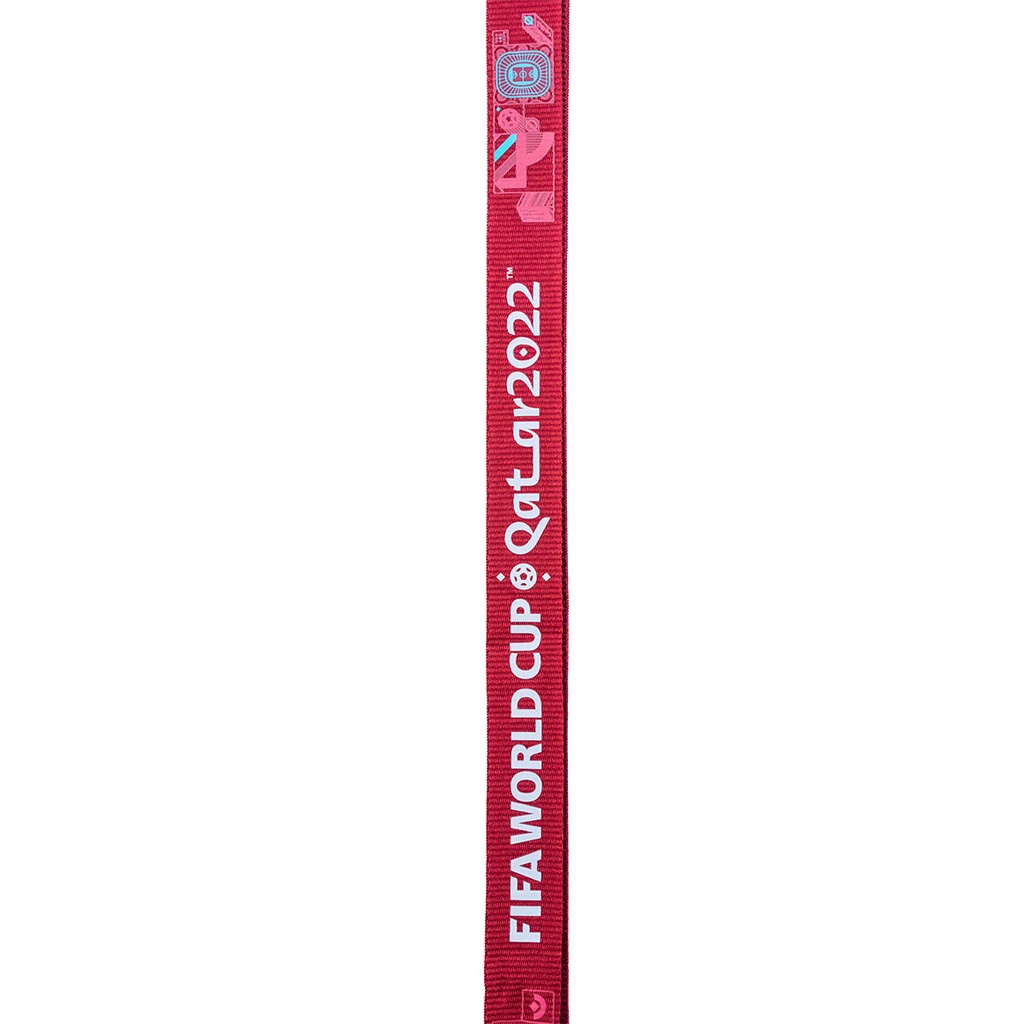 FIFA WORLD CUP QATAR 2022 LANYARD WITH SANITIZER POUCH MAROON | Shopee ...