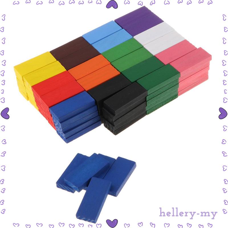 Purpose Reliable 120PCS Toy Dominos Building Blocks 12-Color Durable Quality - Image 3