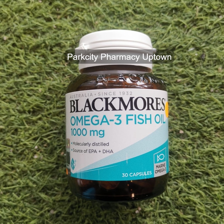 Blackmores Omega3 Fish Oil 1000 mg 30 capsules Supports Healthy Heart