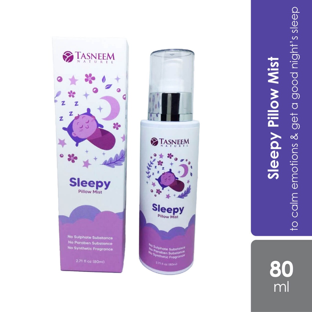 Tasneem Naturel Sleep Time Sleepy Mist untuk Baby Bayi Sukar Tidur Lena Selalu Berjaga Malam Tidur Tak Nyenyak