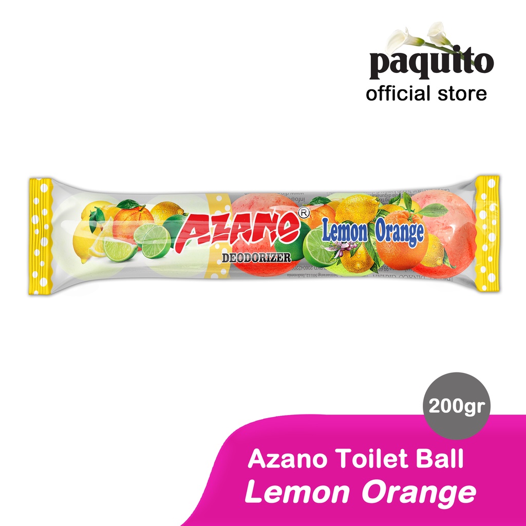 Azano LEMON ORANGE Camphor Toilet 200gr Shopee Malaysia