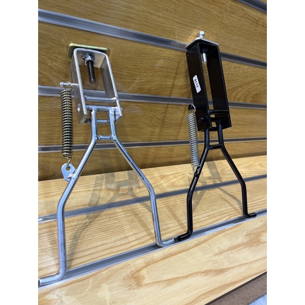 MATT BLACK TONGKAT TENGAH BICYCLE CENTER DOUBLE STAND BMX MTB KICKSTAND (LOCAL STYLE)