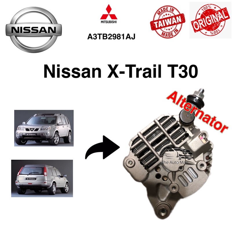 Mitsubishi Alternator For Nissan XTrail T30(Taiwan Quality) Shopee