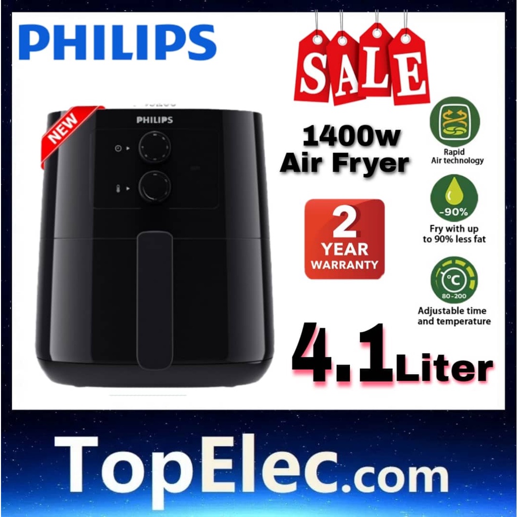 Philips Air Fryer HD9200 4.1L Air Fryer Or HD9218 Daily Collection Air ...