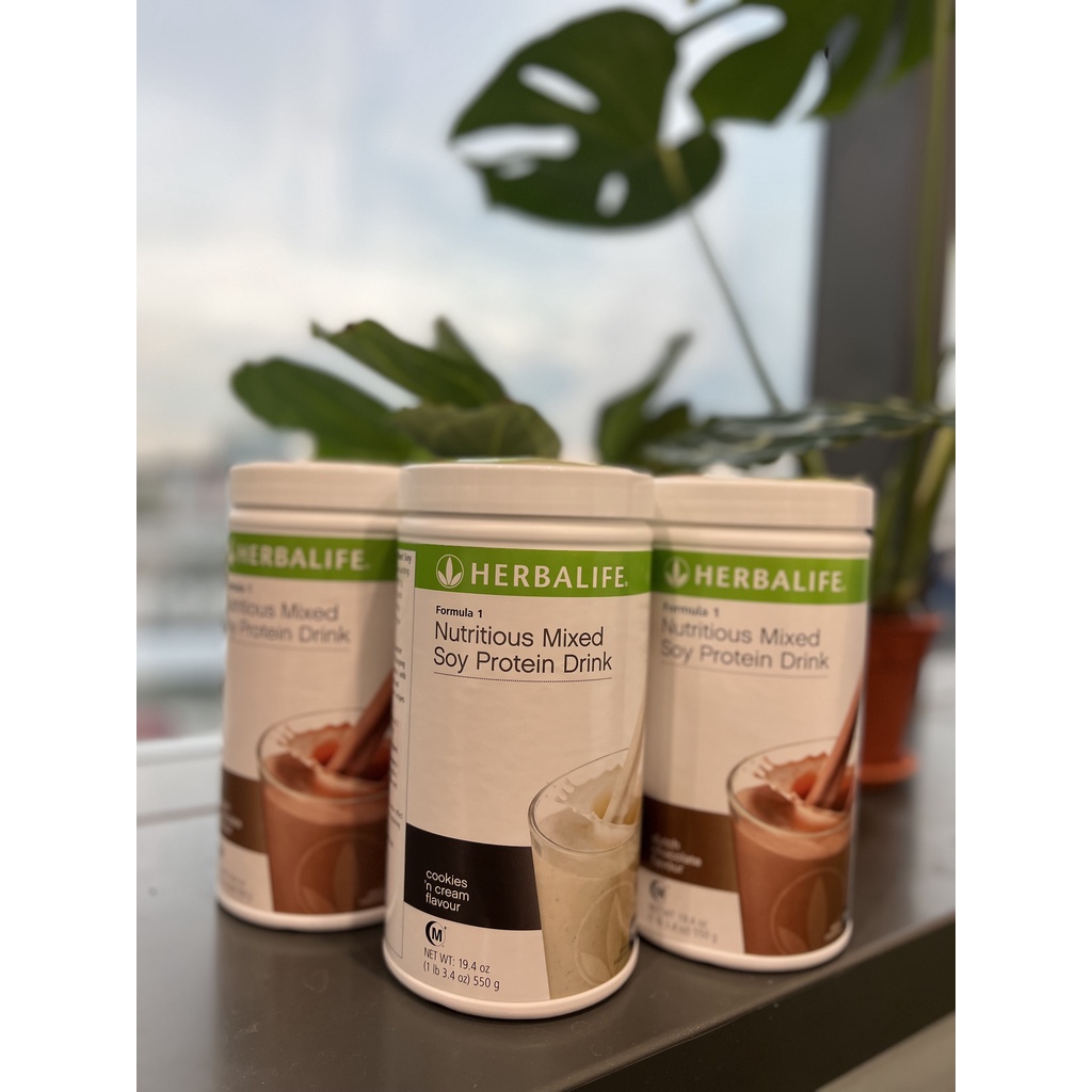 HERBALIFE Formula 1 [ Nutritious Mixed Soy Protein Drink] 550g