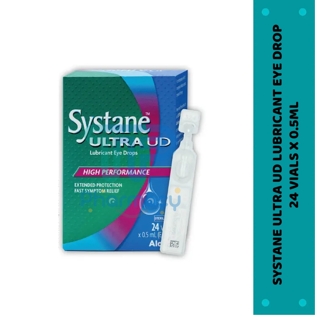 SYSTANE ULTRA UD LUBRICANT EYE DROPS 24 VIALS X 0.5ML (EACH) Shopee