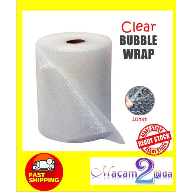 [Ready Stock] Bubble Wrap Bubblewrap Poly Mailer Cling Wrap Packing