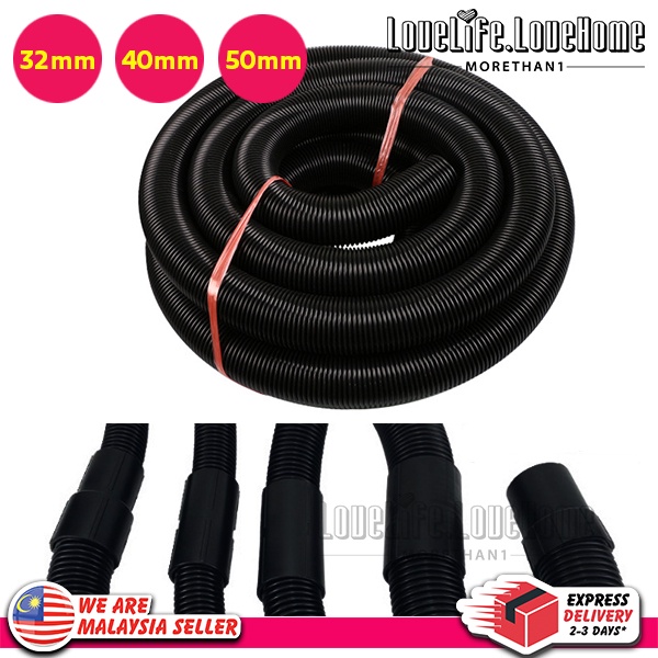 MORETHAN1 Universal Vacuum Cleaner Hose Flexible Dust Collection Hose and connector Shopee