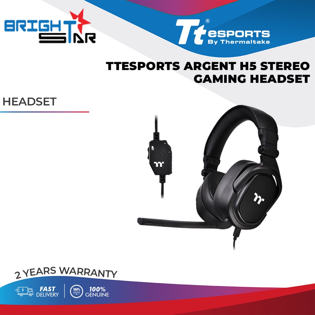 Tt eSPORTS Argent H5 Stereo Gaming Headset