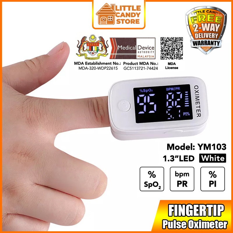 【NO.1】FingerTip Pulse Oximeter YM103 Super Accurate & Fast Spo2 Reading ...
