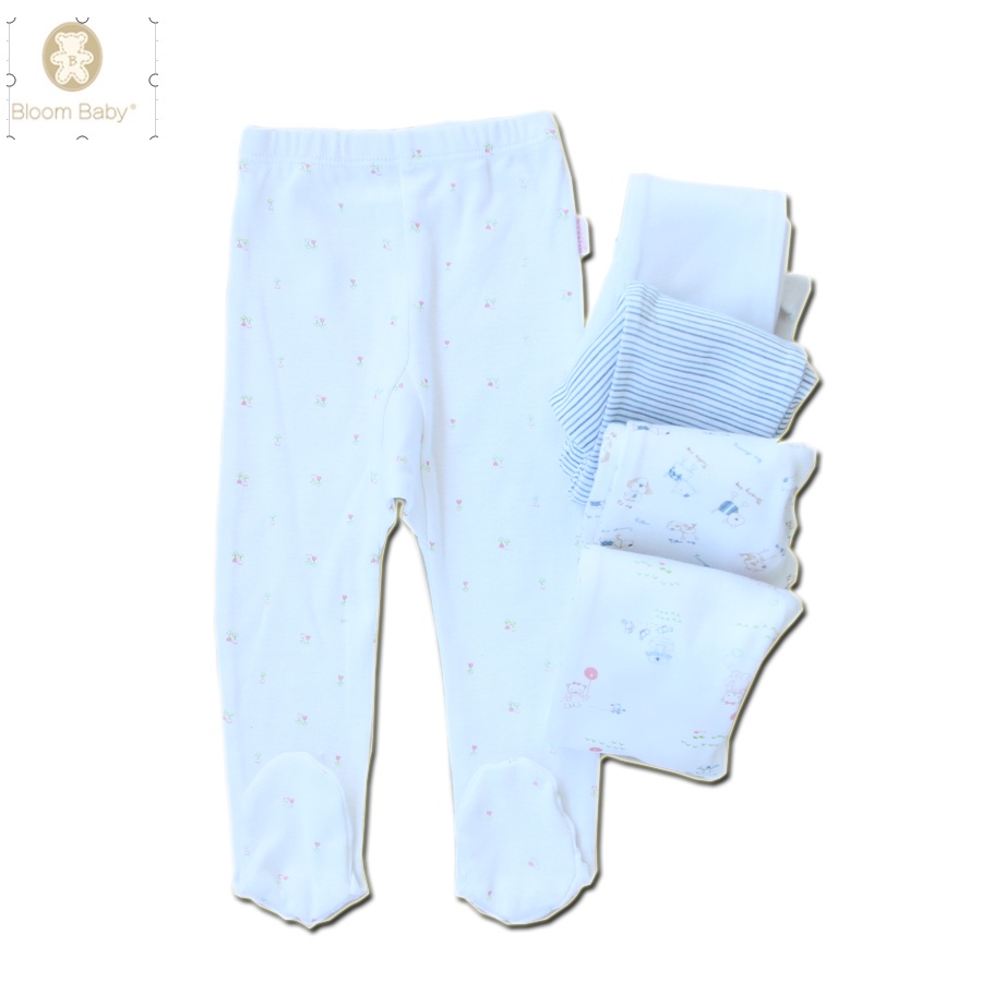 Bloom Baby@ Waist Wrap Feet Newborn Baby Cotton Boy Girl PP Pants Bottoms Trousers