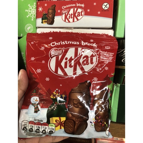 Nestle Kitkat Christmas Break Santa 55gram | Shopee Malaysia